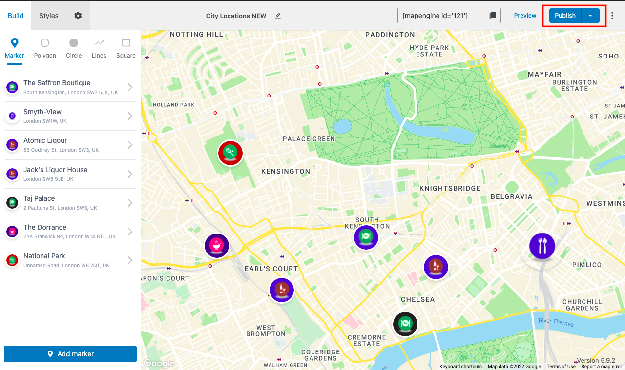 How to add a map to your site? - Map Engine