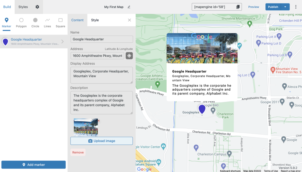 Google Map in WordPress