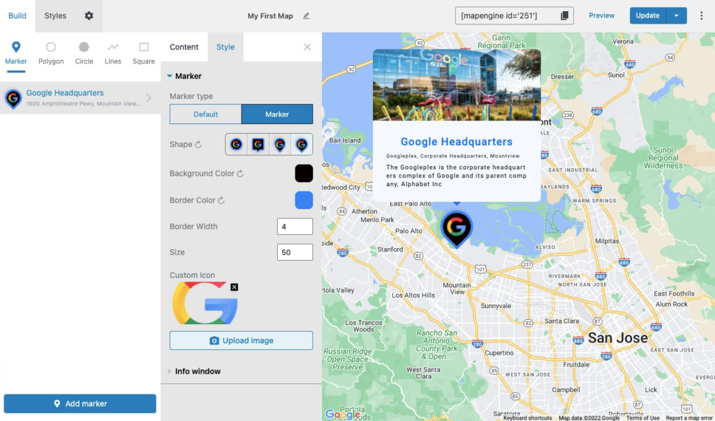 Google Map WordPress